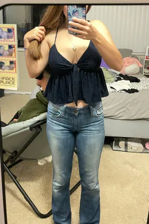 tie front top thumbnail 1