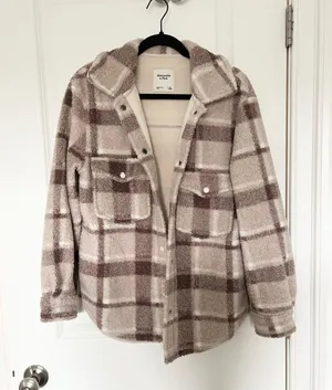Abercrombie Sherpa Shirt Jacket thumbnail 1