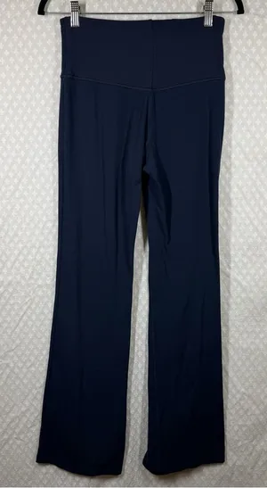 Athleta‎ Dark Blue Studio Flare High Rise Pants thumbnail 1