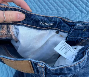 Tomgirl High Rise Jean Shorts Size 6 thumbnail 4
