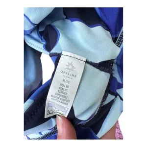 Aerie Offline Blue Ruched Sports Bra // Size XL thumbnail 6