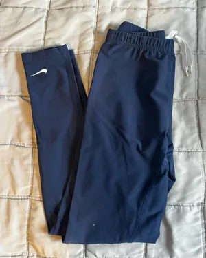 Navy Vintage Nike drawstring leggings thumbnail 1