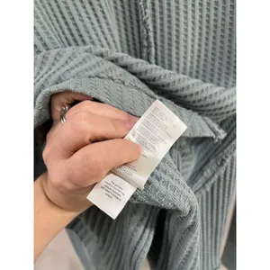 We The Free Raymond Waffle Knit Thermal‎ Tunic Oversized Boho Layer Top S thumbnail 7