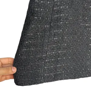 Zara Tweed Textured Mini Skirt Black Size Medium 4661/407/800 NWT Cottagecore‎ thumbnail 7