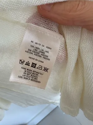 Anthropologie Angel of the North Ivory Linen Blend Open Cardigan Twist Back-S thumbnail 5