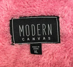 Modern Pink Blue Plaid Sherpa Lined Button Down Flannel Shirt Jacket thumbnail 13