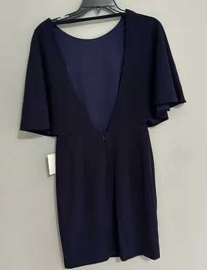 Lulus You Navy Blue Backless Dress Lulus thumbnail 1
