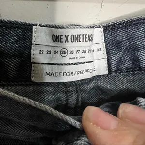 One X One Teaspoon For Free People Bonitas Low Rise Button Fly Raw‎ Hem Shorts thumbnail 3