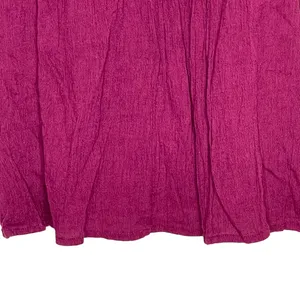 American Eagle Womens Sleeveless 1/2‎ Button Tank Top Blouse Size XS Maroon thumbnail 3