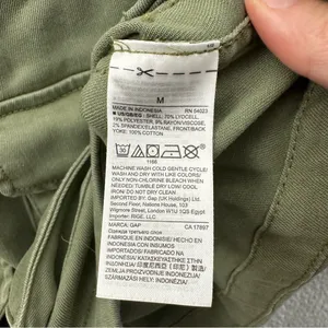 GAP Parka Utility Long Jacket Olive Green Full Zip Military Gorpcore Women's M‎ thumbnail 5