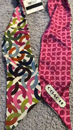 Coach Purse Scarf Signature thumbnail 2