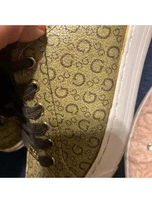 Guess Kirkwel Brown Signature Logo Sneakers Shoes Size 9 thumbnail 4