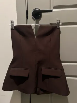 ZARA Strapless Top thumbnail 2