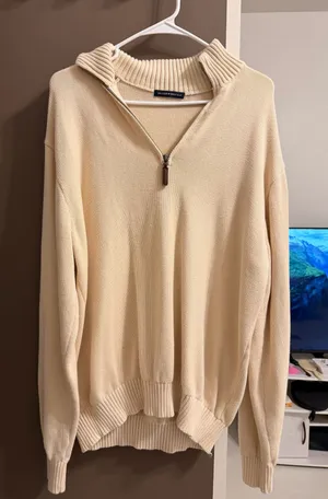 Brandy Melville Quarter-Zip Sweater thumbnail 1