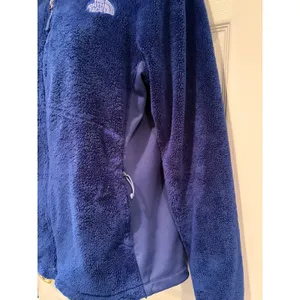 The North Face Womens Large Blue Full Zip Fleece Jacket NF00CP9Z FA16 thumbnail 3