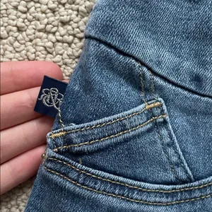 Rock & Republic Blue Skinny Jeans with Eyelet Detail thumbnail 3