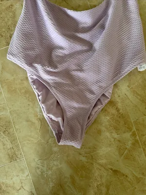 Aerie Padded one shoulder Textured One Piece Swimsuit beach vacation pool NEW thumbnail 6