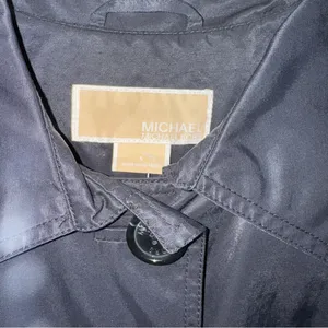 Michael Kors Classic Black Women's‎ Trench Coat thumbnail 2