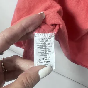 Prana Top Womens Small Coral Beaded Organic Sustainable Quality Lightweight thumbnail 4