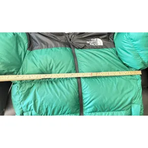 The North Face Nordic 700 fill goose down green puffer jacket no hood men’s szM thumbnail 10