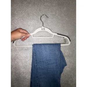 Levi's Premium women 501 S Skinny Jeans Blue Light‎ Wash 5-Pocket 27x28 thumbnail 11