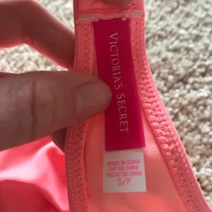 Victoria's Secret Neon Pink/Orange Bikini Top thumbnail 2