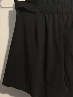 Athleta Black High-Waist Paperbag Tie Shorts thumbnail 9