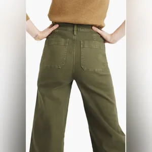 Madewell Emmett Crop Wide Leg Pants thumbnail 8