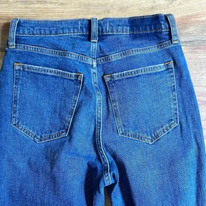Abercrombie & Fitch Ankle Straight Ultra High Rise Curve Love Distressed 27 4 S thumbnail 4