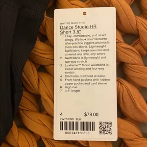 Lululemon Dance Studio High Rise Short thumbnail 6