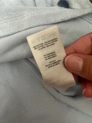 Aritzia Light Blue Women's Short Sleeve Terry Crewneck Top thumbnail 11