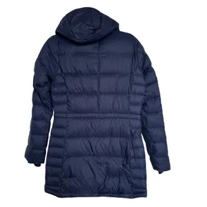 Columbia Women's Navy Blue Hexbreaker 600 Down Hooded Jacket, Size XS, Pre-Loved thumbnail 2