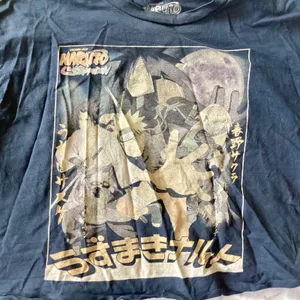 Naruto Shippuden Graphic Cropped Tee thumbnail 5