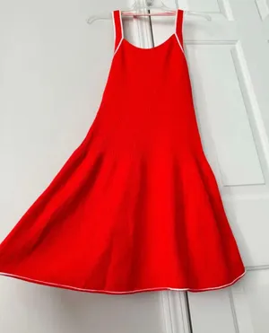 Anthropologie Daily Practice Halter Knit Mini Dress, Size L thumbnail 7