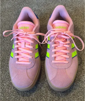 Pink VL court adidas bolds thumbnail 2