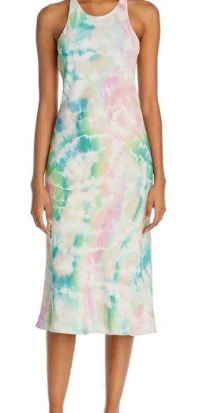 Amanda Uprichard Tie-Dyed‎ Midi Dress size small thumbnail 1