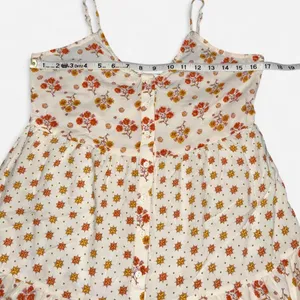 Patrons-of-peace Women's Cream and Orange Dress thumbnail 4