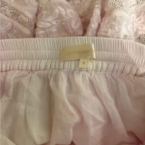 loveshackfancy floral lace pink and yellow skirt thumbnail 4