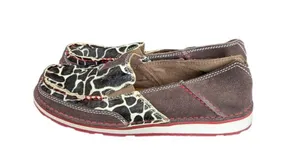 Ariat Cruiser Slip On Shoes Cow Animal Print Brown Womens 7 Western Southwestern thumbnail 3
