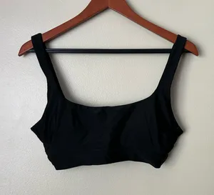 Aerie black medium bikini top  thumbnail 1