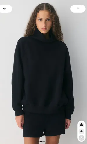 Aritzia Funnel Neck Sweatshirt thumbnail 1