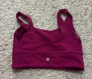 Lululemon Align C/d Cup Bra Size 6 Magenta thumbnail 2