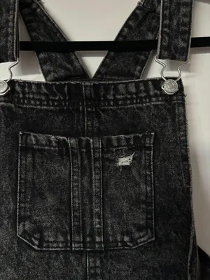 Black Denim Dress thumbnail 2