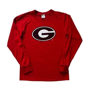 Soffe University of Georgia G Women' long sleeves tee size S Made in USA thumbnail 1