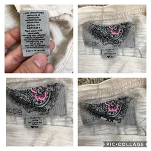 Ecote beaded polka dot tank Sz XS thumbnail 6