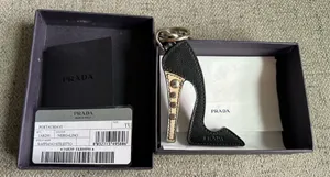 Prada stiletto key chain bag charm thumbnail 1