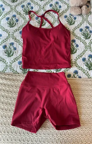 Yoga set Red thumbnail 1