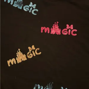 Magic Women's Black Sweater with Colorful Embroidery thumbnail 2