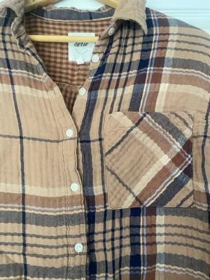 Aerie Button-Up Top thumbnail 2