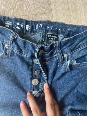 Dark Blue Flared Jeans Size 25 thumbnail 3